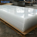 Transparent clean acrylic swimming pool cover